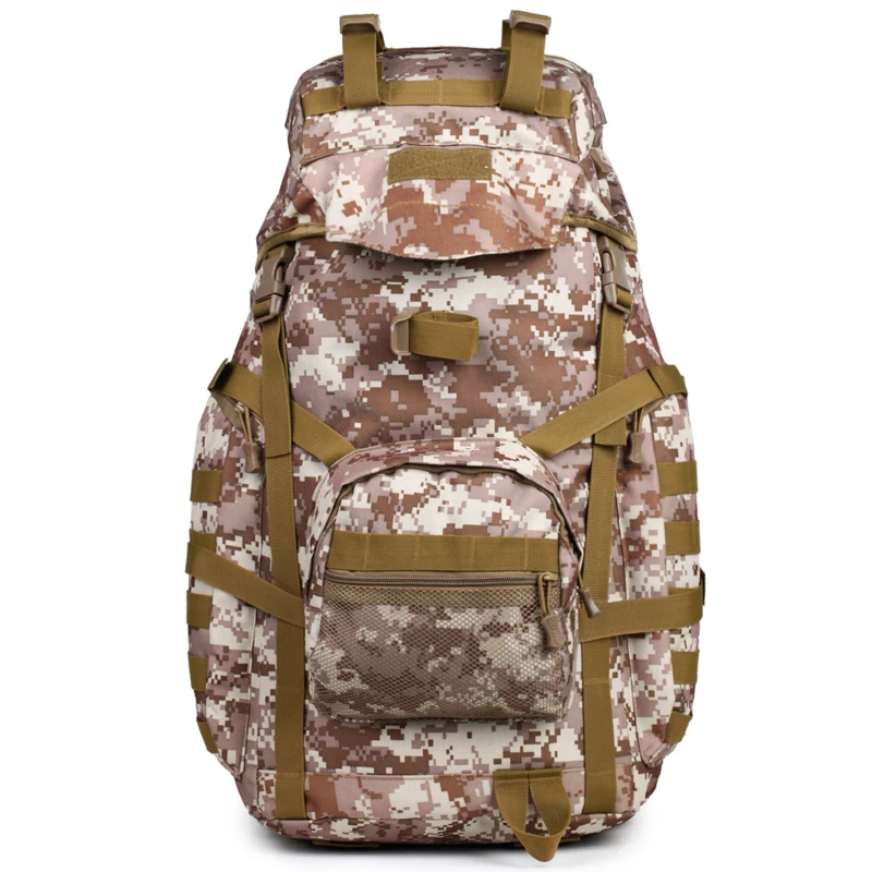DD Военный Рюкзак MOLLE 600D водонепроницаемый нейлоновый рюкзак снаряжение Тактический штурмовой пакет Студенческая школьная сумка для охоты кемпинга - Цвет: DD
