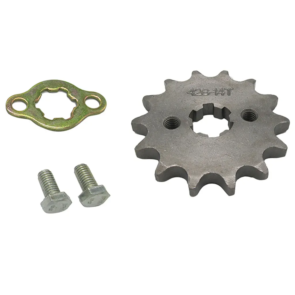 14T 428 Chain/Pitch Front Sprocket Cog For 50/70/90/110/125/150CC ATV
