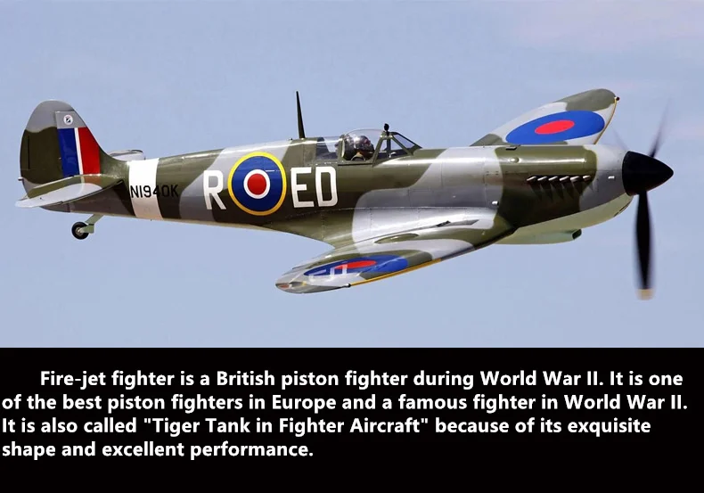 Terebo 1: 72 Spitfire Fighter модель Второй мировой войны модель самолета из сплава моделирование военные украшения коллекция подарок