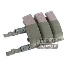 Emerson шесть пакетов 5,56. 223 M4 винтовка поясная подсумок EmersonGear страйкбол охота Mag сумка держатель сланец серый