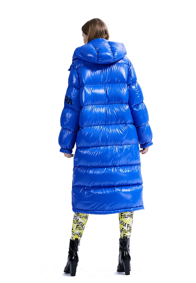 

2019 Top Snow Clothes 90% White Duck Down Women Winter Coat Women Jacket Loose Long Female Parka Puffer Jacket Oversize Feather