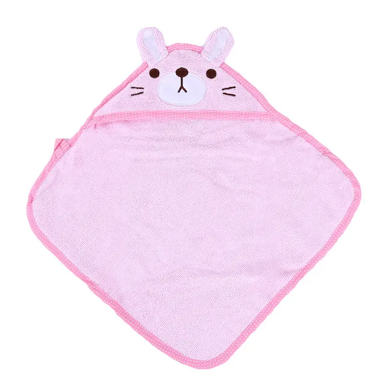pink Милое полотенце для собак, мягкое сушильное банное полотенце для собак, кошек, толстовки для щенков, супервпитывающий банный халат, необходимый чистящий товар - Цвет: pink