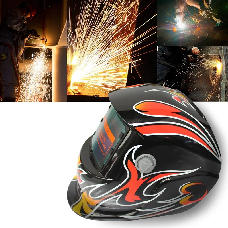 

2018 New Pro Solar Welder Mask Auto-Darkening Welding Helmet Pattern Facebook