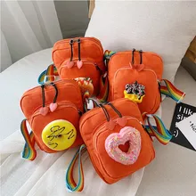 Корейская детская одежда для мальчиков и девочек, новинка года, летняя и осенняя Наплечная Сумка, индивидуальная мини-сумка для мальчиков и девочек, аксессуары, сумка, сумки