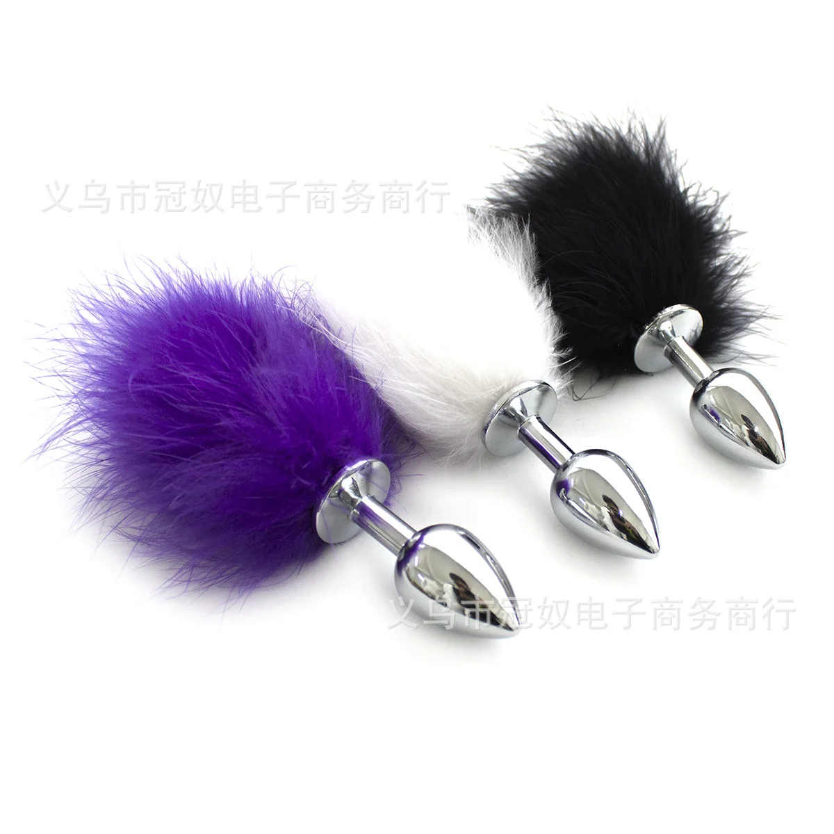 Crown Slave Solid White Rabbit Tail Small Sex Product Couples Sexy Aid Adult Sex Toy Wholesale