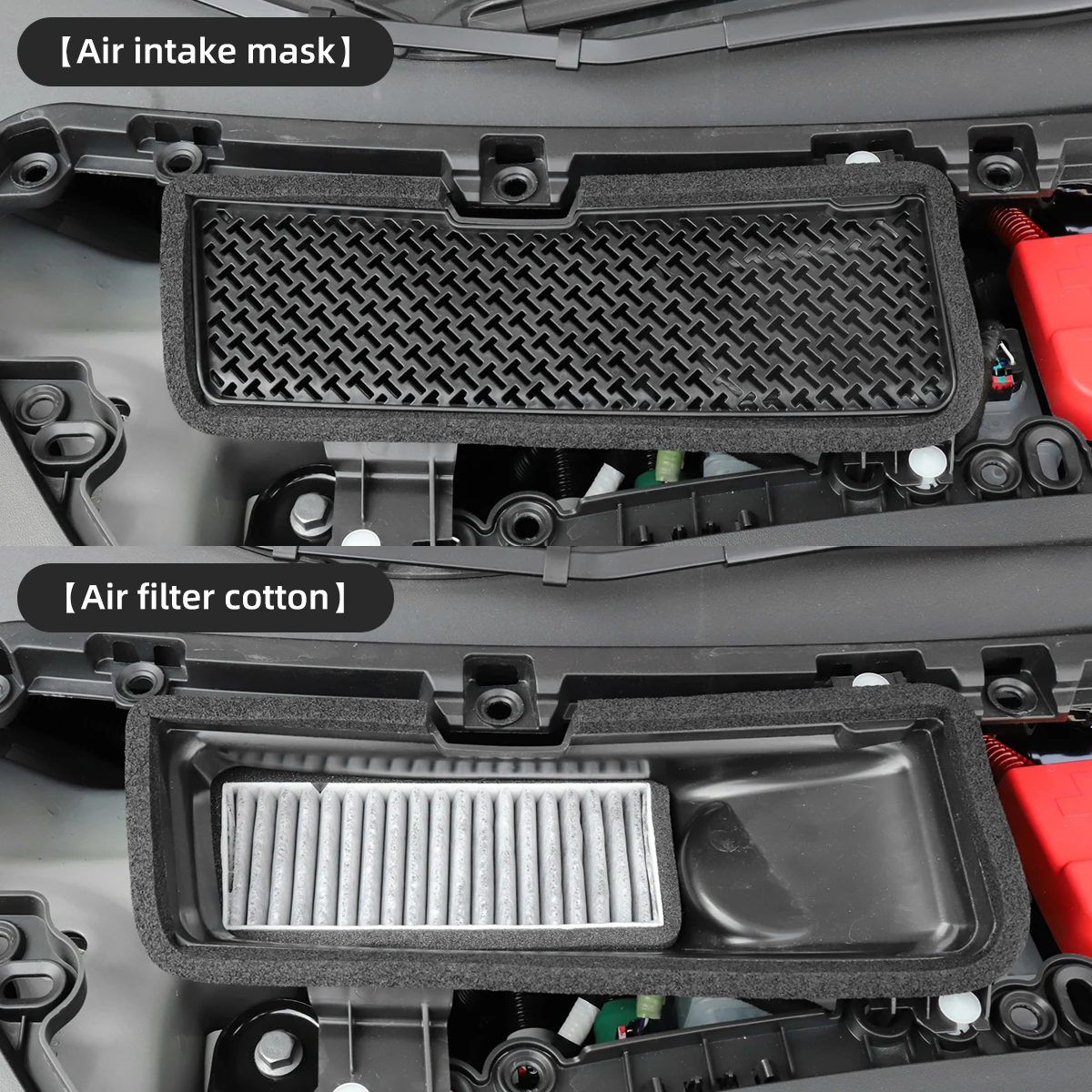 Filtre à air pour Tesla Model 3 2017-2023.10 & modèle Y 2017-2024