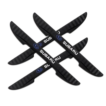 

4PCS Car Door Anti-collision Bumper Strip Door Side Edge Protective Sticker For Subaru Forester Outback Legacy Impreza XV BRZ Tr