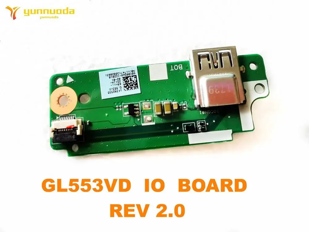 Placa Usb Original para Asus Gl553vd Gl553vd io Board Rev 2.0 Testado Bom Placa-mãe para notebook - Imagem 3