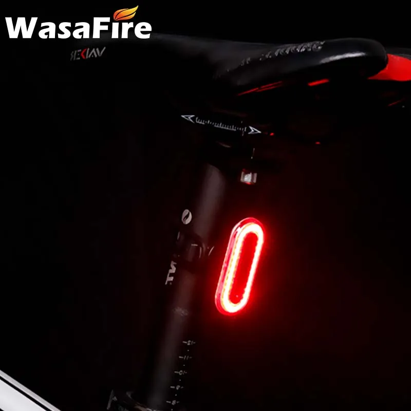 Wasafire велосипедный задний светильник USB Перезаряжаемые Велоспорт Светодиодные лампы Хвост светильник безопасности Предупреждение знак светильник s, аксессуары для велосипеда