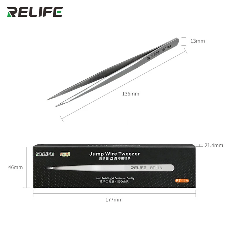 RELIFE RT-11A Высокоточный скачок провод специальный пинцет