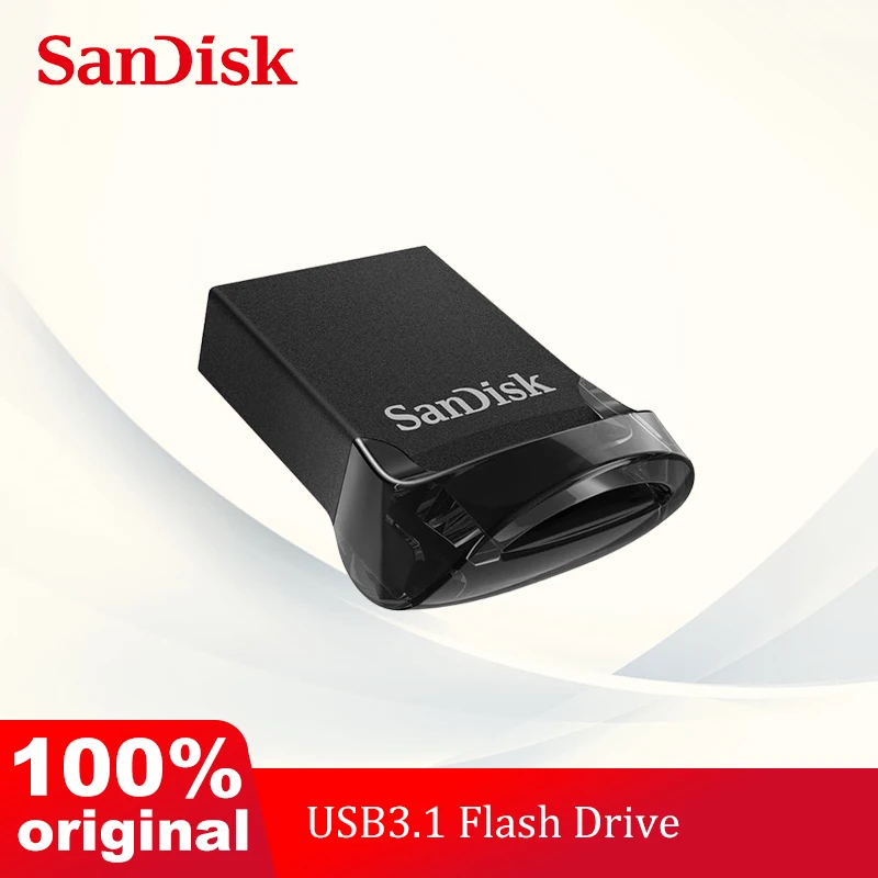 SanDisk Original Ultra USB Flash Drive Super Mini Pen 64GB 3.1 Memory Stick Up To 130MB/s | Компьютеры и офис