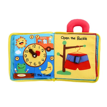 

Soft Cloth Baby Learning&Education Book Finger Puppets Fabric Book Infant Baby Early Education Cloth Books Creative Gift