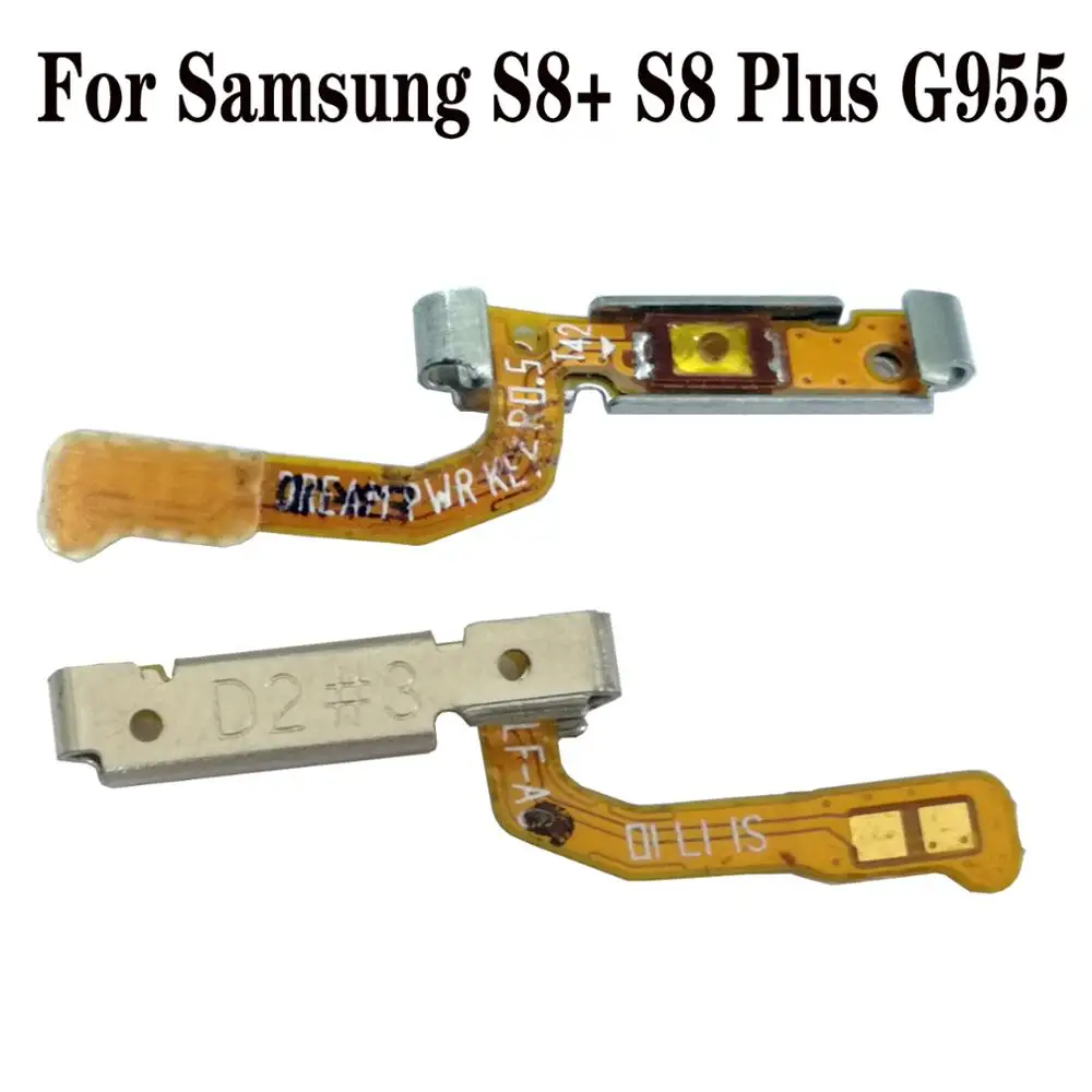 

Shyueda Original New For Samsung Galaxy S8+ S8 Plus SM-G955 G955 On / Off Power Volume Mute Lock Switch Button Flex Cable