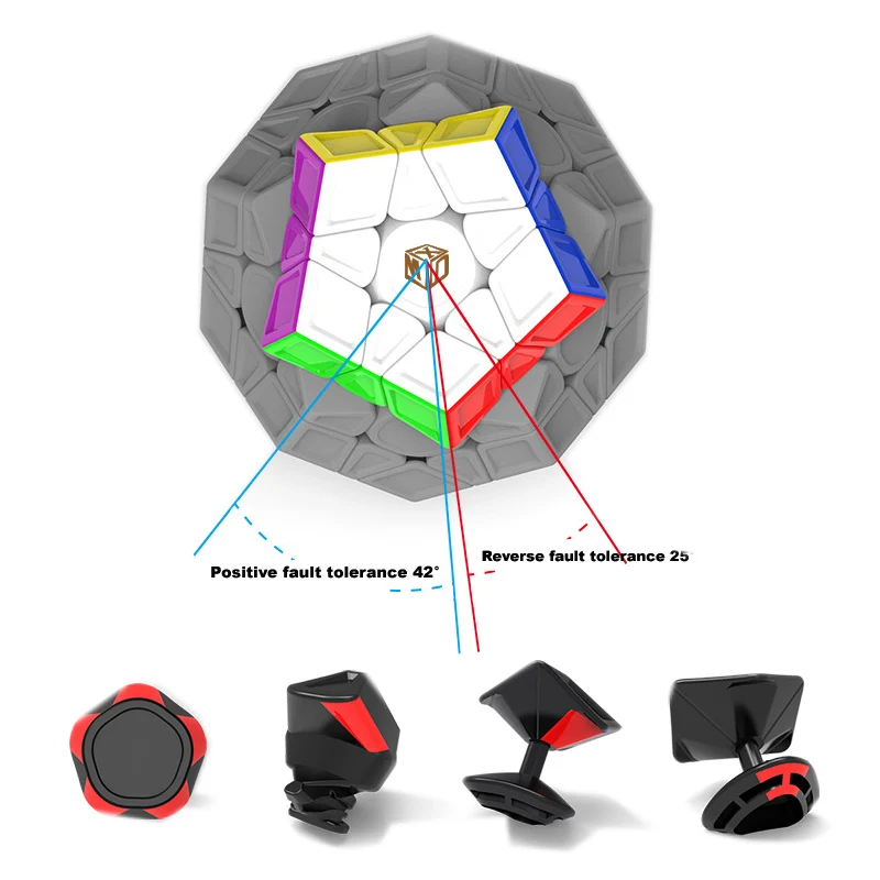 QIYI XMD V2 м спидкуб Megaminx Волшебные кубики цветной Скорость 3x3x3 профессиональный 12 Сторон головоломка Cubo Magico, Обучающие Развивающие детские игрушки