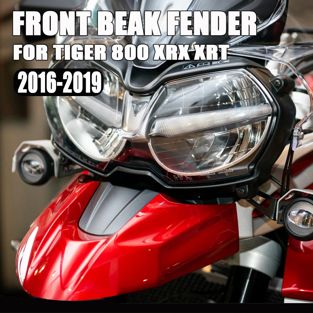

New Motorcycle Parts Front Beak Extension Wheel Mudguard Nose Extension Cover For Tiger 800 XRT XRX 2019 2018 2017 2016 2015