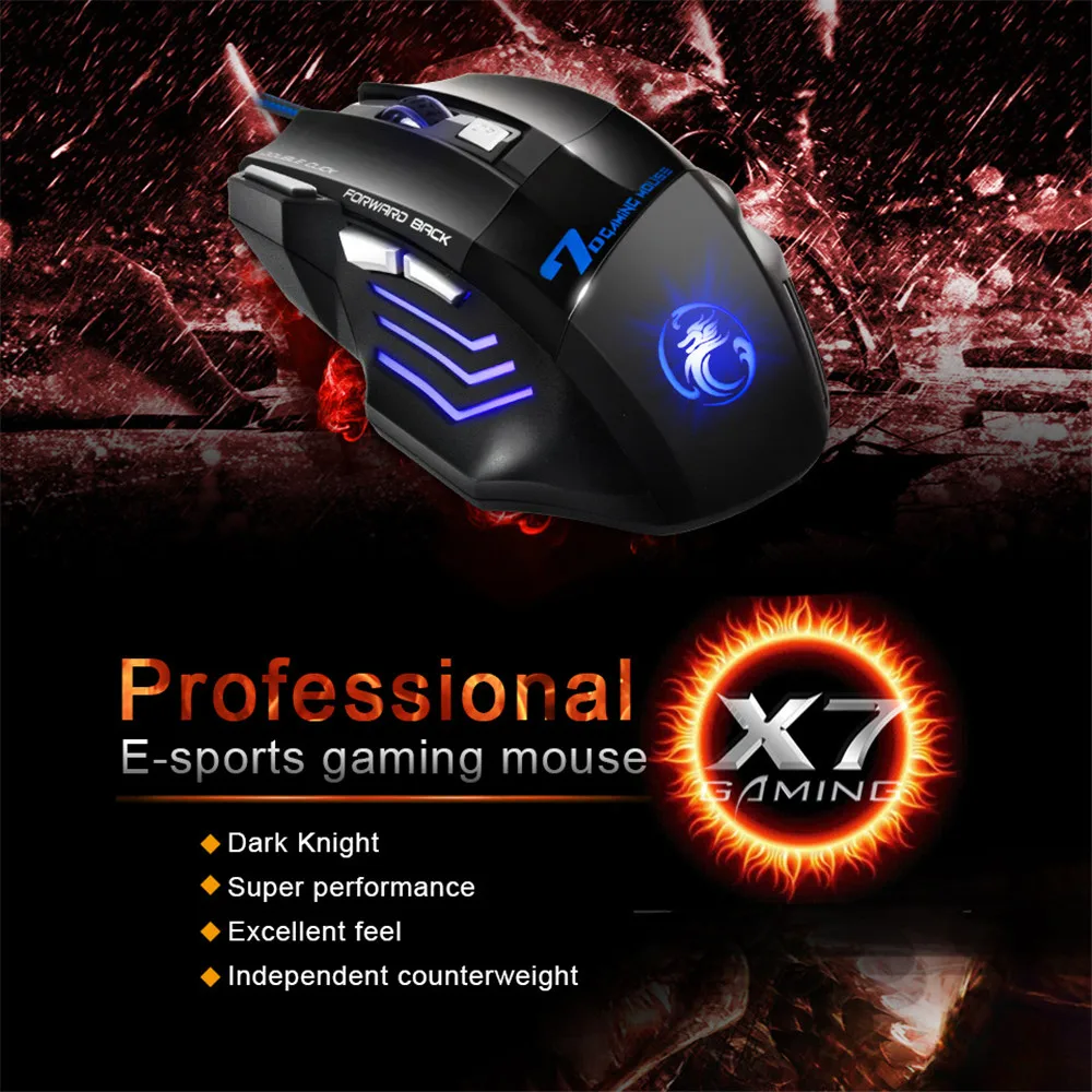 Gaming keyboard Wired Gaming Mouse Kit 104 Keycaps With RGB Backlight Russian keyboard Gamer Ergonomic Mause For PC Laptop