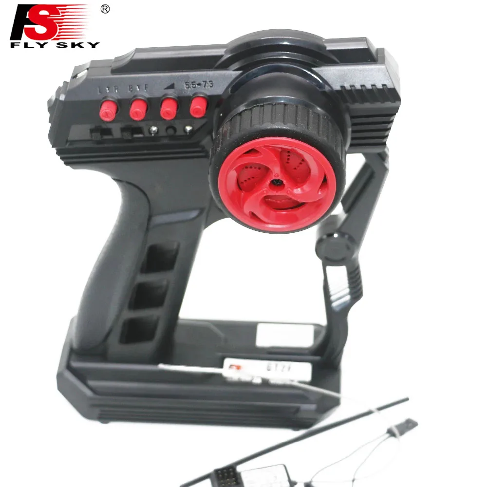 

Hot 1pcs Original Flysky FS-GT2F 2CH 2.4GHz Transmitter&FS-GR3F Receiver For Rc Car Boat