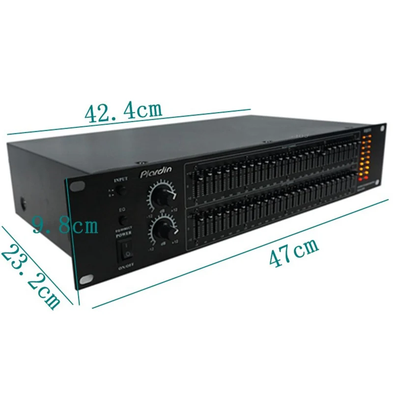 Lusya 50 Road Preamp Bluetooth эквалайзер стерео Эквалайзер EQ Профессиональный эквалайзер с спектром для усилителя T0886