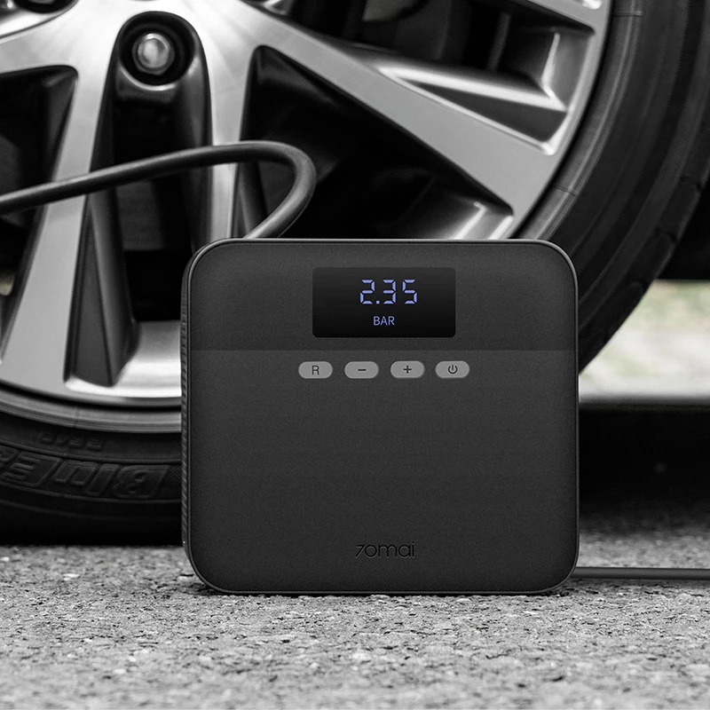 Bomba de ar para Encher Pneus de Carro Digital com Detecção de Pressão dos Pneus de Carro Youpin Bomba Portátil Digital Detecção de Pressão dos Motocicleta Bicicleta com - Image 2