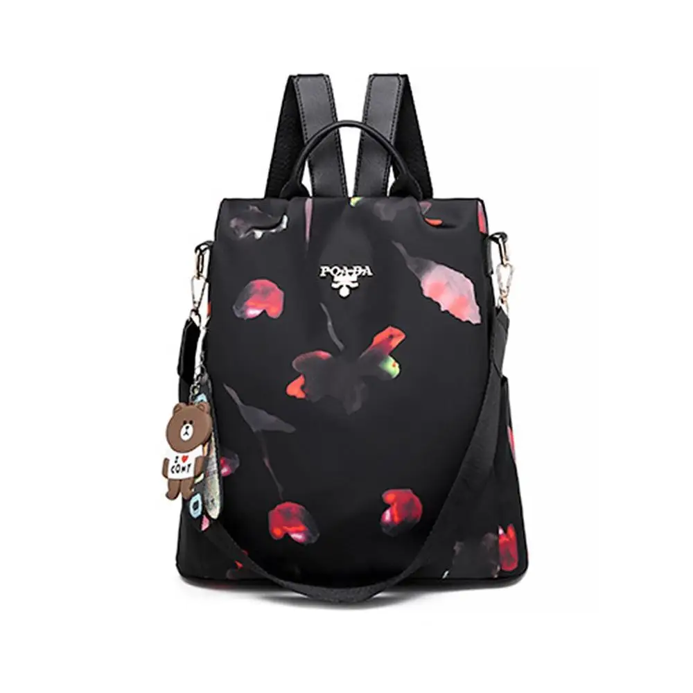 Butterfly color Модный рюкзак из ткани Оксфорд, водонепроницаемый уличный рюкзак для путешествий, сумка на плечо, Женская Противоугонная сумка для мужчин и женщин - Цвет: Butterfly color