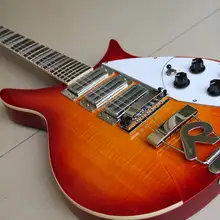 Китай Гитара Рик 325 модель Электрогитара 330 одна часть шеи 24F лучшее качество в Sunburst 120528