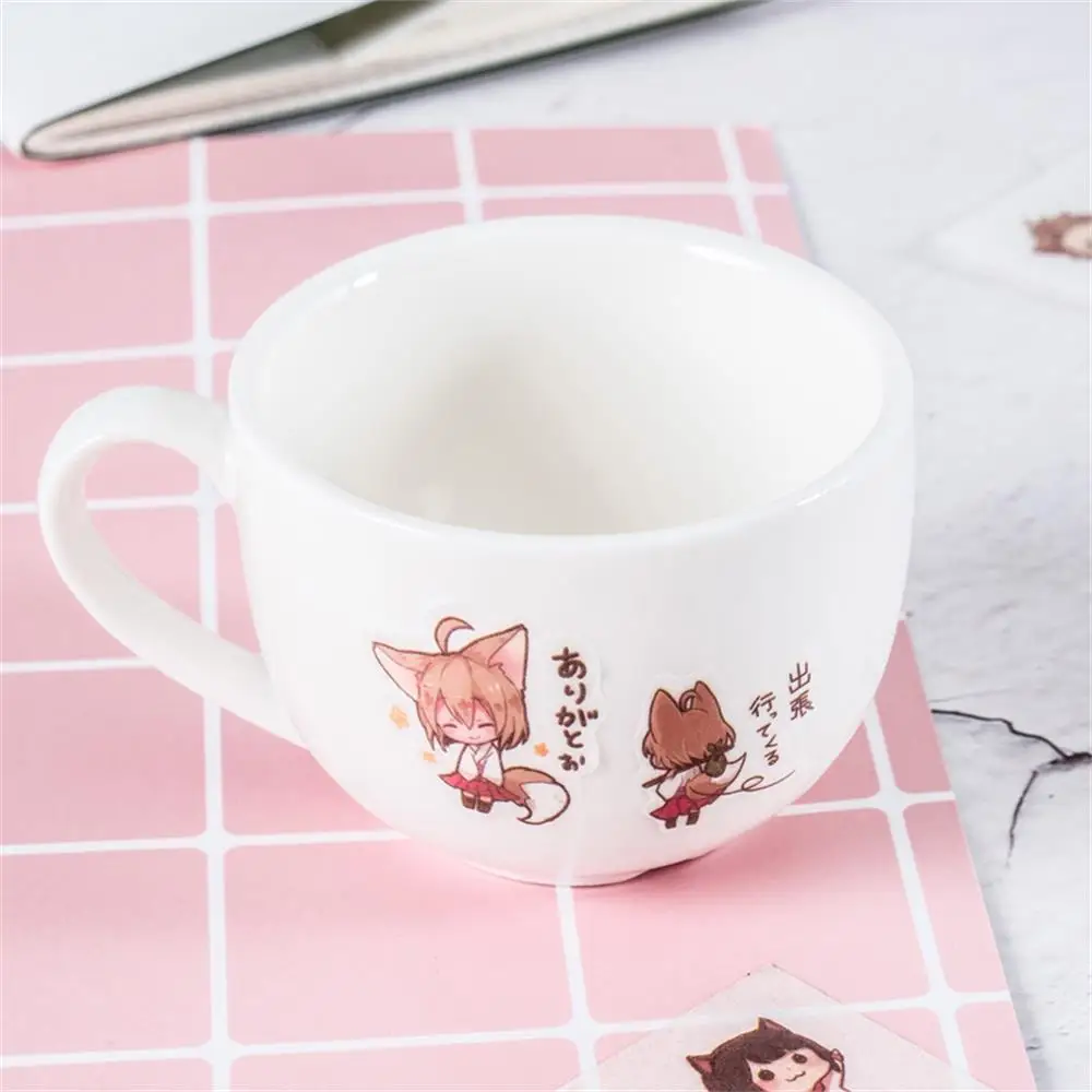 Второе измерение, милый, Anthropomorphic Cat, клейкая наклейка s для ноутбука, скрапбукинга, чашки для телефона, ноутбука, DIY, наклейка, рекламный подарок
