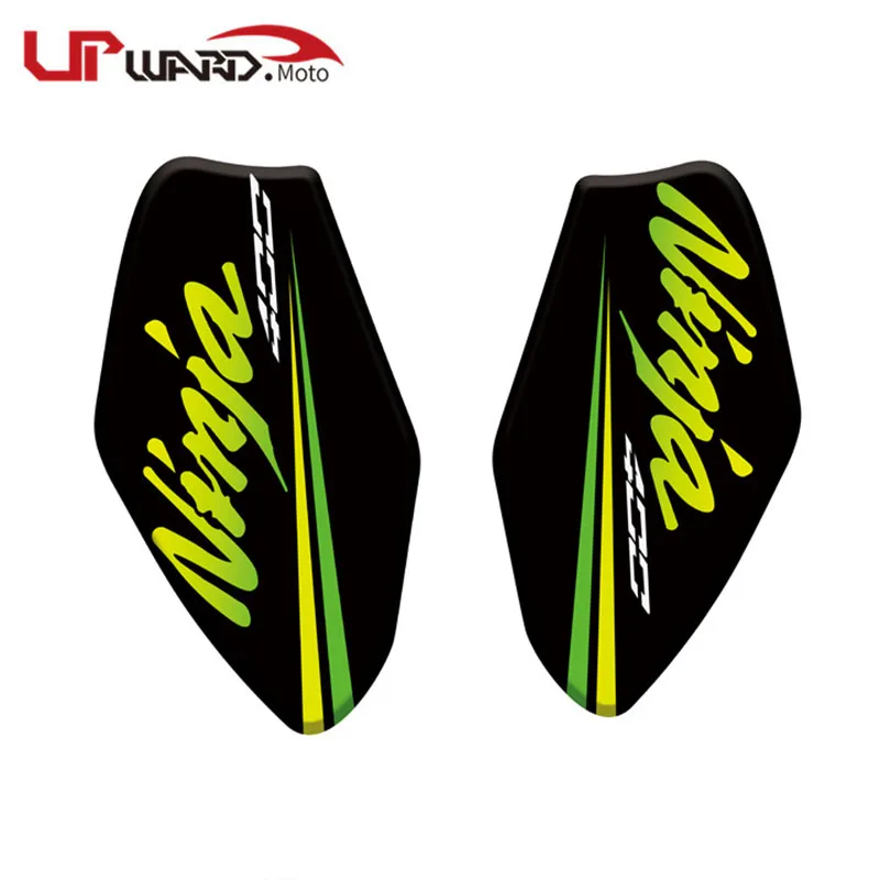 C Для KAWASAKI NINJA 400 NINJA400 Мотоцикл 3D ADESIVI наклейка эмблема защита Танк Pad Cas cap - Цвет: C