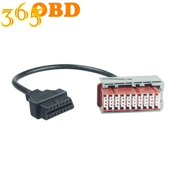 

30PIN Cable For Lexia3 For Citroen/Peugeot Old Cars OBD OBD2 Lexia PP2000 30PIN to 16Pin OBD2 Connector Free Shipping