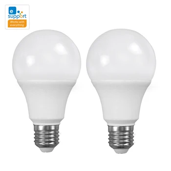 

2PCS eWeLink WiFi Smart led lamp Light Bulb E27 9W 3000K or 6000K Lights Google Home Mini Alexa Compatible Smart Home Automation