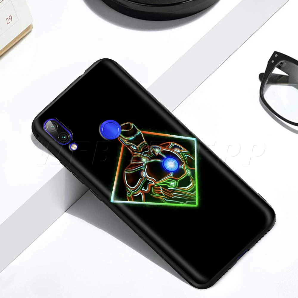 Чехол Marvel Супергерои Мстители для Xiaomi Redmi 4A 4X5 5A 6 6A 7 7A S2 Note Go K20 Pro Plus Prime 8T