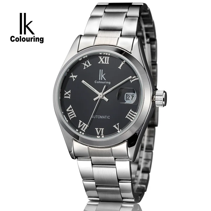 

Apache LOVE Love Series Couples Rome Measuring Simple Design with Calendar Fully Automatic Steel Belt Casual Watch