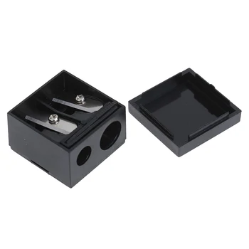 

Multifunctional Pencil Sharpener for Office School Supplies 1PC Double Holes Pencil Sharpener Makeup Pencil