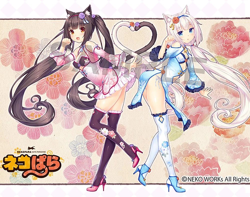 WOWO U Pre-sale Uwowo Nekopara Chocola Chocolate Cosplay Wig 80cm Long Twin-tail Hair Matte Synthetic Heat Resistant Fiber -Zentai shop online Hdfec159c994d4636bb6d28a4d35e4e4fT.jpg