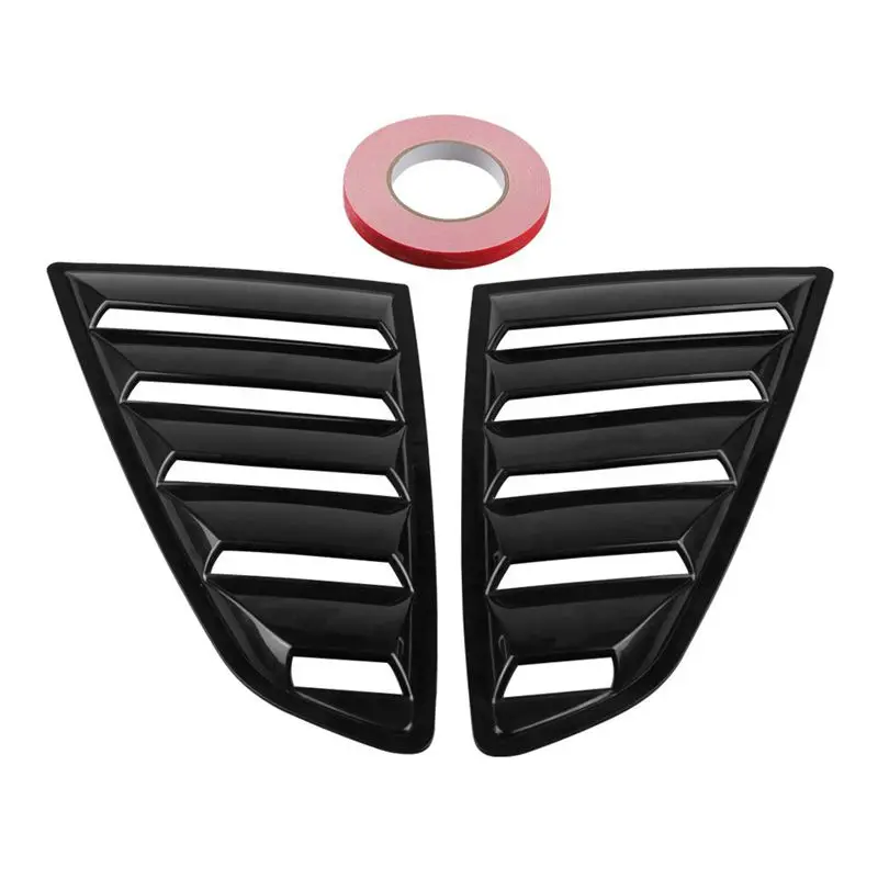 

Modified carbon fiber Grain side Inlet panel window side outlet for 2015-2018 Ford Mustang
