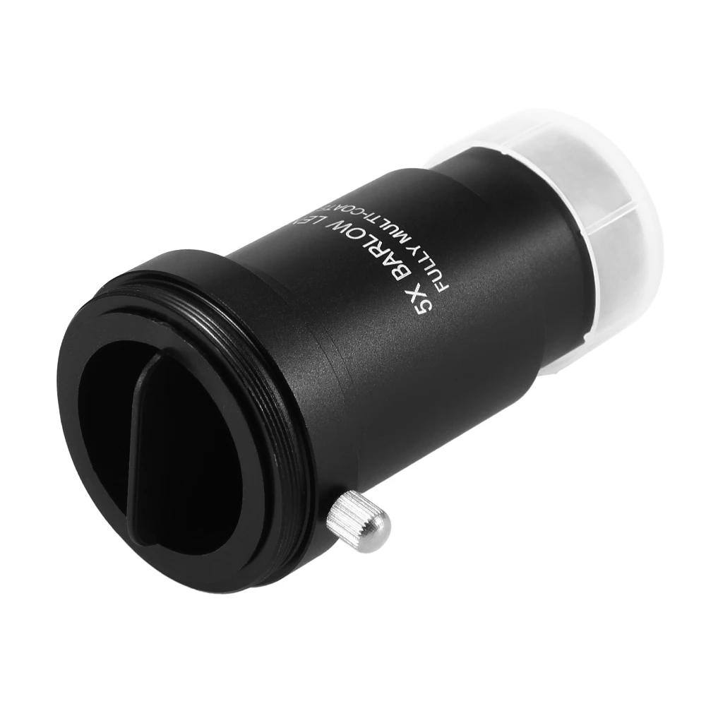 5X Barlow Eyepiece 1.25inch Astronomical Telescope Eyepiece Multi-coated Eyepiece Planetary Eye Lens for Outdoor Camping Hunting