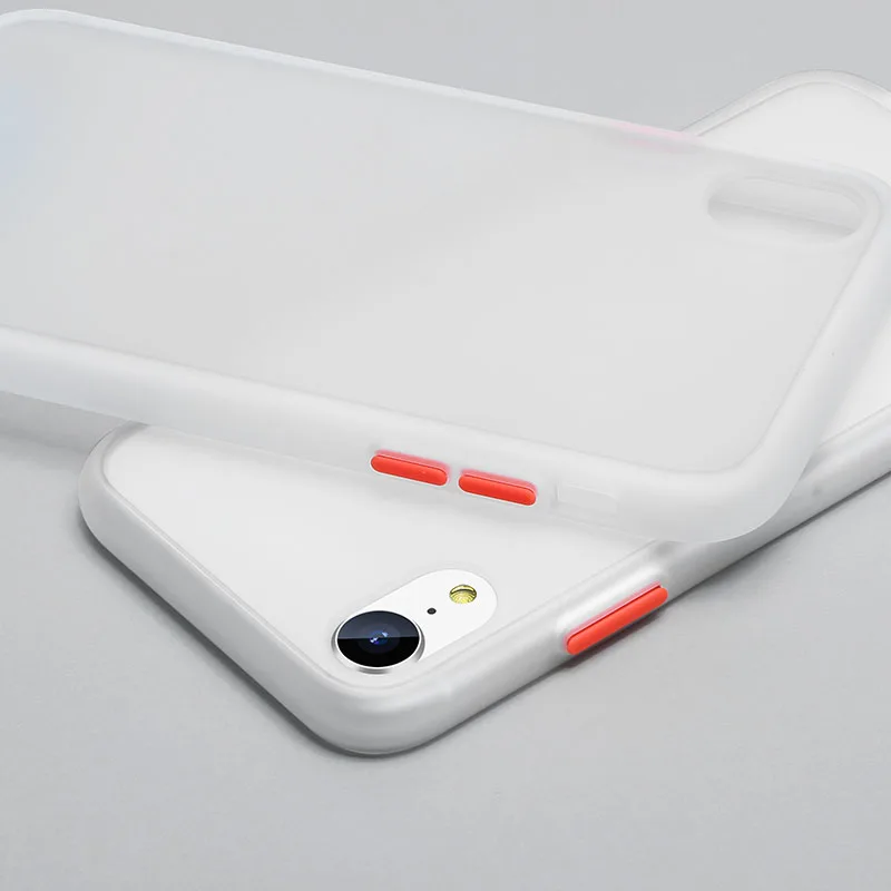Противоударный бампер чехол для телефона для Xiaomi mi 9T Pro Cc9 Cc9E A3 9 lite F1 Red mi K20 7A 8A Note 7 8 6 pro жидкий силиконовый чехол - Цвет: Withe
