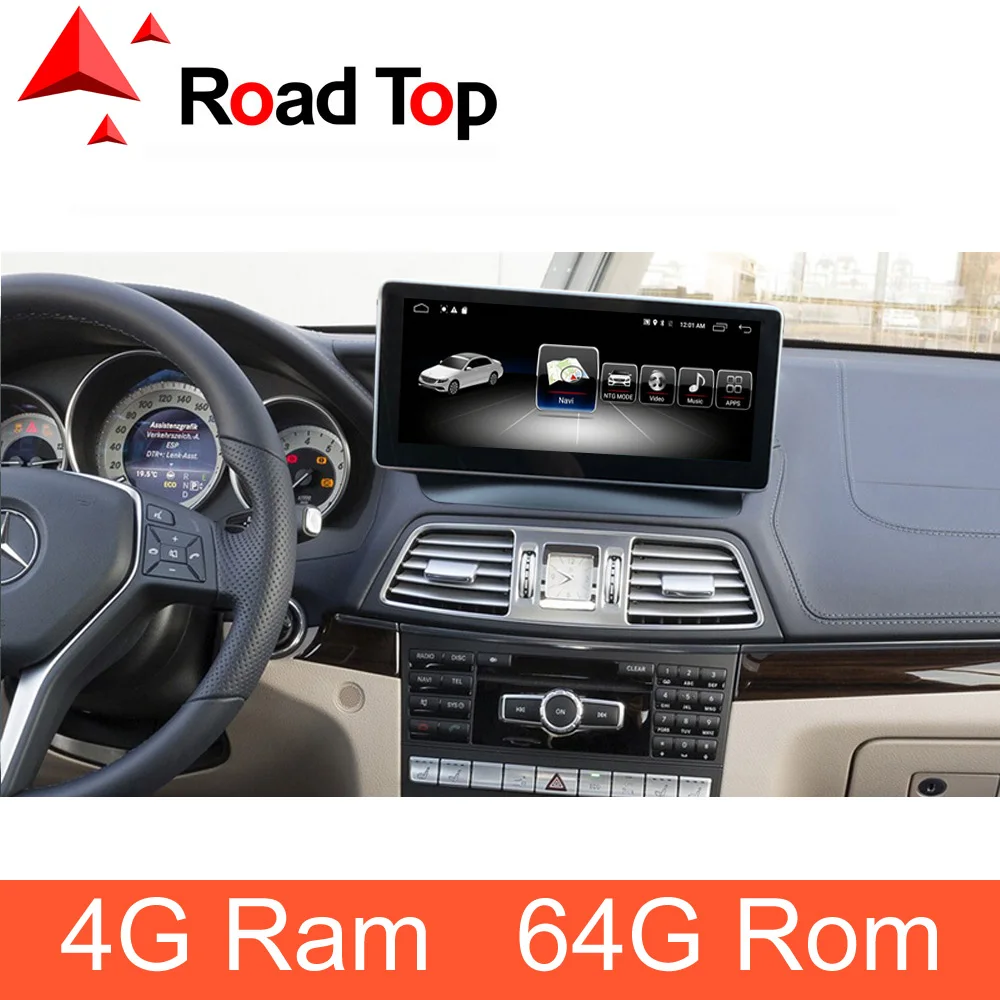 

4G Ram Android 10.25" Display with GPS Navigation Bluetooth Radio Function for Mercedes Benz E Coupe C207 Head Unit Screen