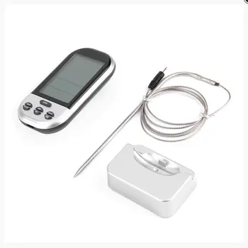 

LCD Screen Display Practical Digital Wireless Barbecue BBQ Meat Thermometer Remote Grill Cooking Food Probe Tools