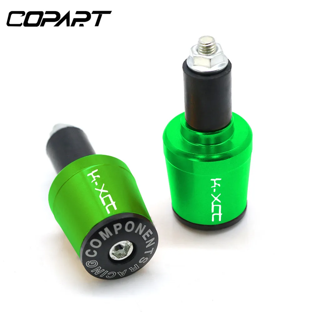 Green Для KYMCO K-XCT 125 300 400 NIKITA 200/300I аксессуары для мотоциклов CNC 7/" 22 мм ручки для руля - Цвет: Green