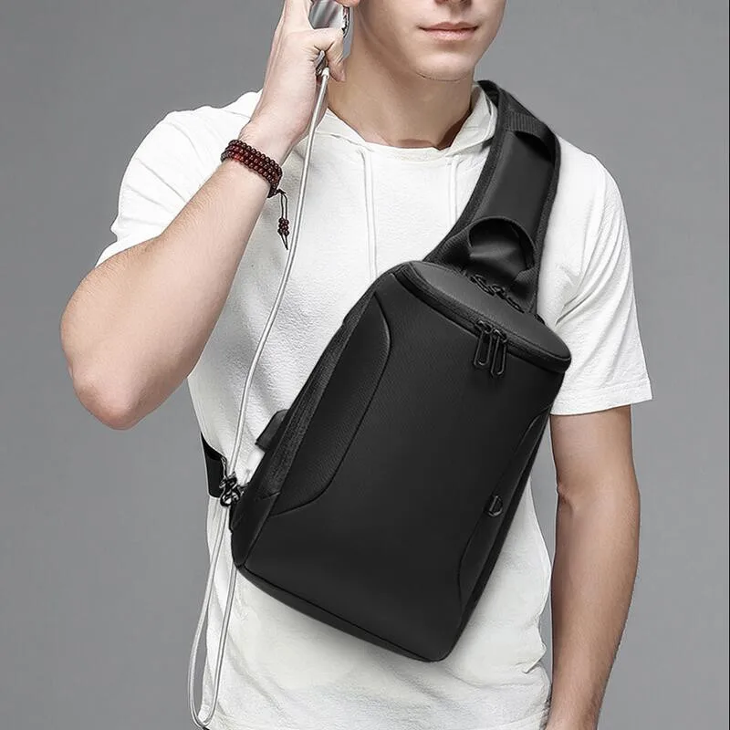 

DC.meilun 2019 New Arrival Crossbody Bag Men for 9.7 inch iPad Shoulder Messenger Bags Water Repellent Short Trip Chest Bag Pack