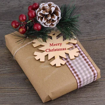 

60 PCS Rustic Wooden Bauble Hanging Decor Christmas Wedding Party DIY Decoration Air-dry Wooden Pieces