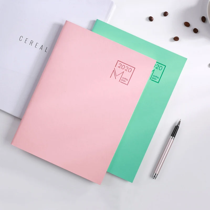 

Agenda 2020 Planner Organizer B5 Diary Notebook and Journal Full English Language Weekly Monthly Note Book Travel Handbook Mini