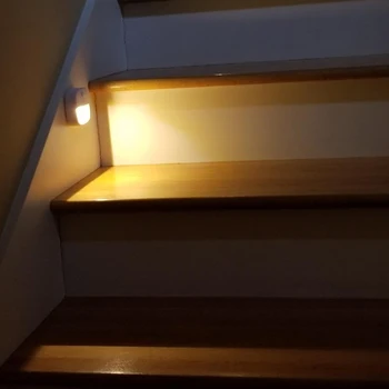 

Smart PIR Motion Sensor Night Light Stick-Anywhere Closet Light Wall Light for Home Bedroom Bathroom Kitchen Hallway Stairs Lamp