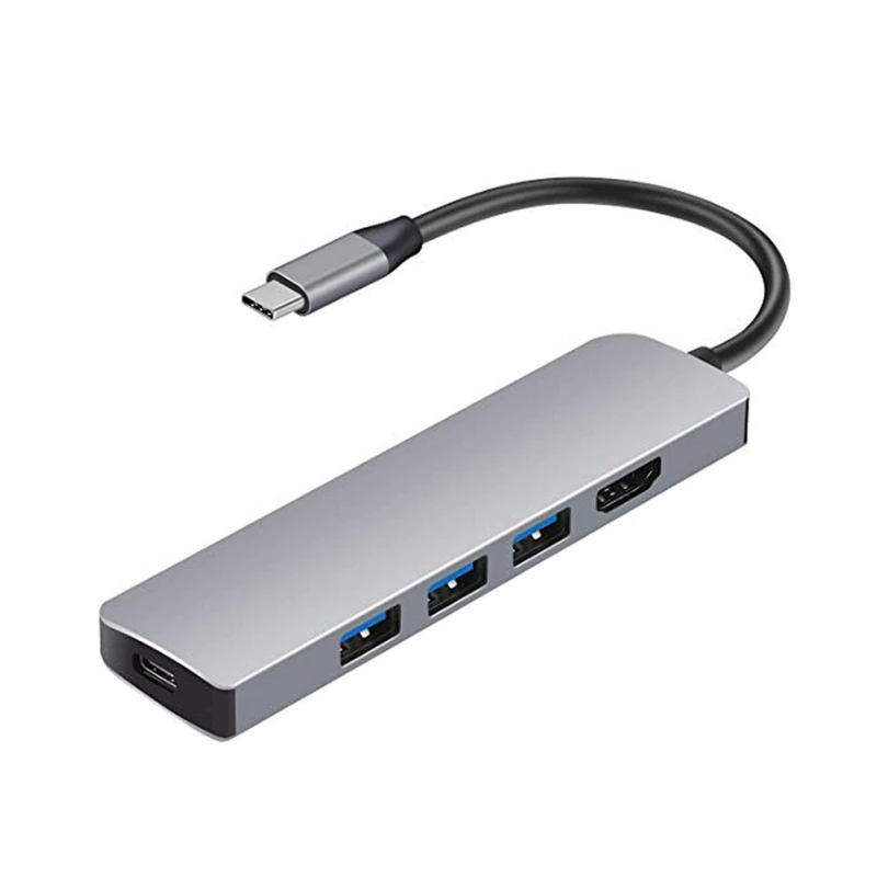 5 в 1 устройство для чтения карт USB 3,0 Тип-C Plug-and-play чехол для телефона Аксессуары для ноутбуков для защищенная цифровая карта памяти