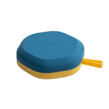 

Home use creative hexagon ice cube mold refrigerator ice box DIY make ice lattice self made ice storage box