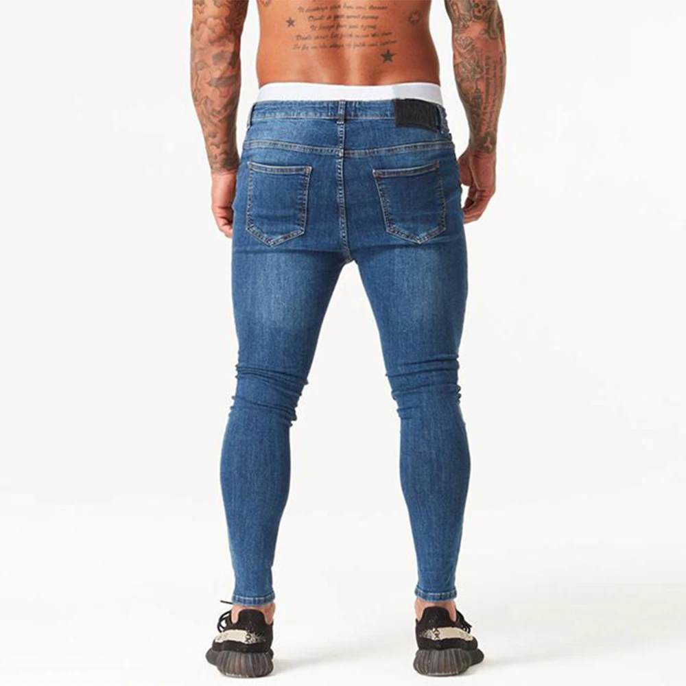 Melody Spray Op Jeans Mid Rise Denim Wassen Knie Gescheurde Jeans Heren  Super Skinny Strakke Hip Hop Jeans Sexy Slim fit Jeans Kleding|Jeans| -  AliExpress
