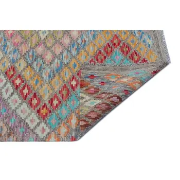 

Handmade Natural Afghan Tribal Rug Area Rug 185x243 Cm-6'1''X7'12''