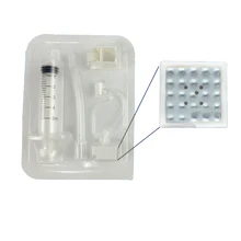 10 шт. водный светильник Photon 25D ванадиевый титановый Кристалл впрыска шприц без игл трубки для эстетического восстановления лица пистолет