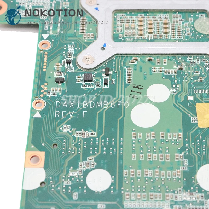 remarkable  NOKOTION For HP Envy 17 17-G Laptop Motherboard 830537-001 830537-501 830537-601 DAX1BDMB6F0 Geforc