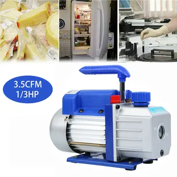 

Honhill Mini Vacuum Pump Refrigerant Compressor 220V Air Conditioner Refrigerator Maintenance Vacuum Pump 100 L/Min